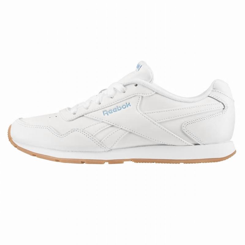 Reebok Royal Glide Tenisky Damske - Biele/Modre KB2960AQ